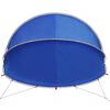 vidaXL Pool Dome Folding Manual Blue 405 x 405 x 192 cm