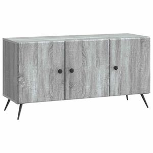 vidaXL TV Cabinet Grey Sonoma 99 x 34.5 x 50 cm Engineered Wood