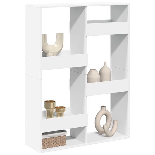 vidaXL Room Divider White 100x33x135 cm Engineered Wood