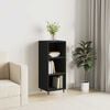 vidaXL Sideboard Black 34.5x32.5x90 cm Engineered Wood