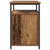 vidaXL Bedside Cabinet Old wood Engineered Wood