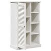 vidaXL Bathroom Cabinet VIGO White 67.5 x 34 x 110 cm Solid pine wood