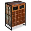vidaXL Wine Rack for 16 Bottles Solid Reclaimed Wood