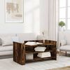 vidaXL Coffee Table Smoked Oak 100x50x50 cm Engineered Wood