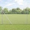 vidaXL Fence Post Silver 25 x 1.5 m (13 mm mesh) Steel
