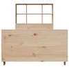 vidaXL Bed Frame without Mattress 90x190 cm Single Solid Wood Pine