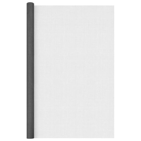 vidaXL Mesh Screen Fiberglass 112x500 cm Black