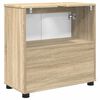 vidaXL Bathroom Basin Cabinet with Shelf Sonoma Oak 60 x 30 x 60 cm