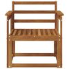 vidaXL Outdoor Sofa Solid Acacia Wood Natural