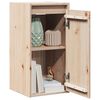 vidaXL Wall Cabinets 2 pcs 30x30x60 cm Solid Wood Pine
