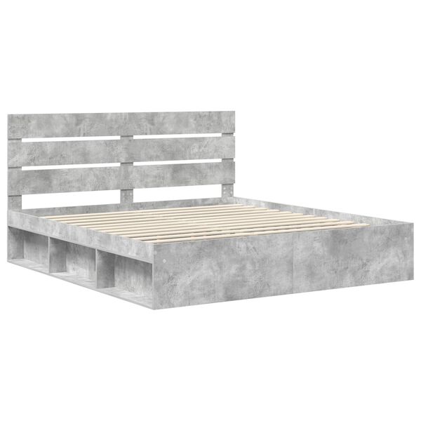 vidaXL Bed Frame with Headboard Concerte 180 x 200 cm Solid Pine Wood