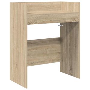vidaXL DJ Table Sonoma Oak 62 x 45 x 102 cm Engineered Wood