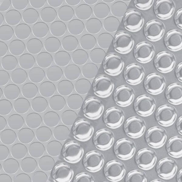 vidaXL Pool Cover Silver 527 cm PE