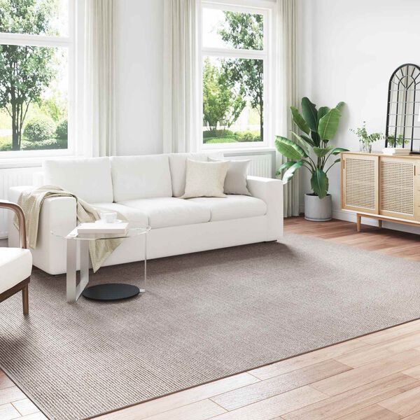 vidaXL Area Rugs Rectangular Cream and Taupe 280 x 200 cm