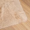 vidaXL Shaggy Rug High Pile NAVARRA Beige 120x170 cm Polyester