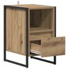 vidaXL Bedside Table with Drawer 2 pcs Artisian Oak 39.5 x 30 x 50 cm