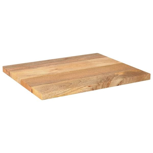 vidaXL Table Top 60x50x2.5 cm Rectangular Solid Wood Mango