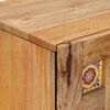 vidaXL Sideboard with Door Natural 40 x 33.5 x 75 cm Solid Mango Wood