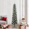 vidaXL Artificial Christmas Tree with 300 LEDs with Stand Green 210 cm