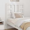 vidaXL Bed Headboard White 81x4x100 cm Solid Wood Pine