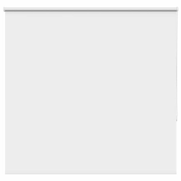 vidaXL Roller Blind Blackout White 160x150 cm Fabric Width 156.6 cm Polyester