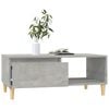vidaXL Coffee Table Concrete Grey 90x50x36.5 cm Engineered Wood