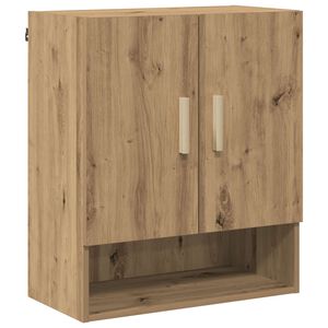 vidaXL Wall Cabinet 60 x 31 x 70 cm Engineered Wood Artisian Oak