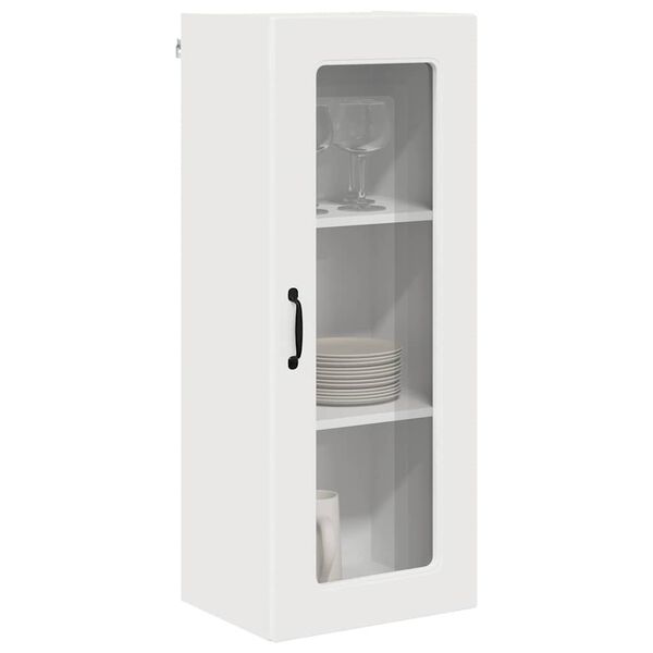 vidaXL Kitchen Cabinet Kalmar White 40 x 31 x 100 cm Engineered Wood