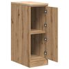 vidaXL Garage Storage Cabinet Artisan Oak 30x51x85 cm Solid Wood Pine