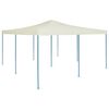 vidaXL Folding Gazebo 5x5 m Cream