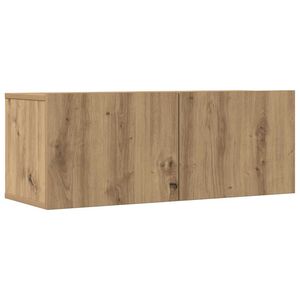 vidaXL TV Cabinets Wall-mounted 2 pcs Artisian Oak 80x30x30 cm