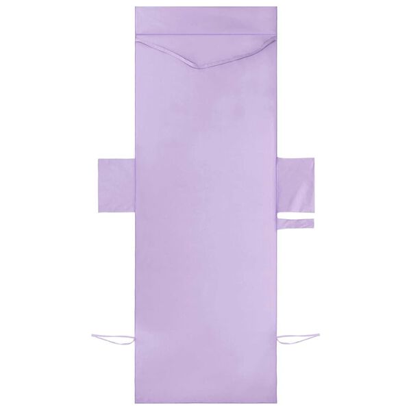 vidaXL Sunlounger Towels 2 pcs Purple 210 x 75 cm