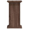 vidaXL Plant Stand Brown Oak 33x33x60 cm Engineered Wood