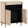 vidaXL Side Cabinet 60x33x75 cm Solid Wood Mango