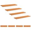 vidaXL Stair Treads 8 pcs 110 x 30 x 2 cm Light Brown Solid Beech Wood