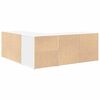 vidaXL Corner Cabinet White 200x40x45 cm Engineered Wood