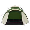 vidaXL Camping Tent Dome 3-Person Green Quick Release
