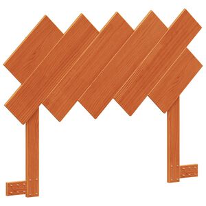 vidaXL Headboard Wax Brown 100 cm Solid Wood Pine