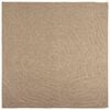 vidaXL Area Rugs Moire Square Natural 200 x 200 cm