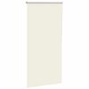 vidaXL Roller Blind Blackout Off White 75x130 cm Fabric Width 70.7 cm Polyester