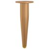 vidaXL Standing Feet 2 pcs Gold 98 x 40 mm Iron