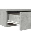 vidaXL Bed Drawers Concrete Grey 80 x 36.5 x 16.5 cm Engineered Wood