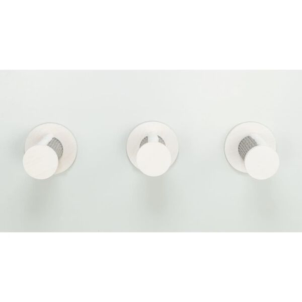 TRIXIE 3-piece Cat Wall Post Set White and Grey