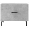 vidaXL Coffee Tables 2 pcs Concrete Grey 50x50x40 cm Engineered Wood