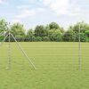 vidaXL Field Fence Silver 25 x 1.6 m Galvanised steel