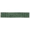 vidaXL Balcony Screen with Dark Green Leaves 600x100 cm