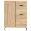 vidaXL Sideboard Sonoma Oak 69.5x34x90 cm Engineered Wood