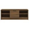 vidaXL TV Cabinet Brown Oak 102x35.5x36.5 cm Engineered Wood