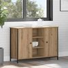 vidaXL Sideboard Artisan Oak 100 x 35 x 70 cm