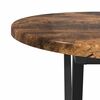 vidaXL Coffee Table Smoked Oak 80 x 40 x 40.5 cm